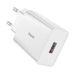Baseus Speed Mini CCFS-W02 Сетевое зарядное устройство USB / 18W / 3A / Quick Charge 3.0 / Белое