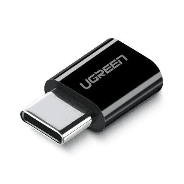Обложка книги «Ugren micro USB to USB Type C adapter black (30391)»