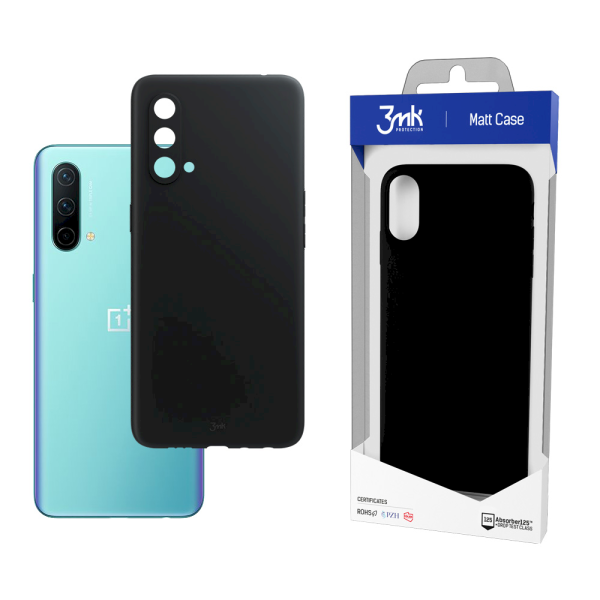 Обложка книги «OnePlus Nord CE 5G - 3mk Matt Case black»