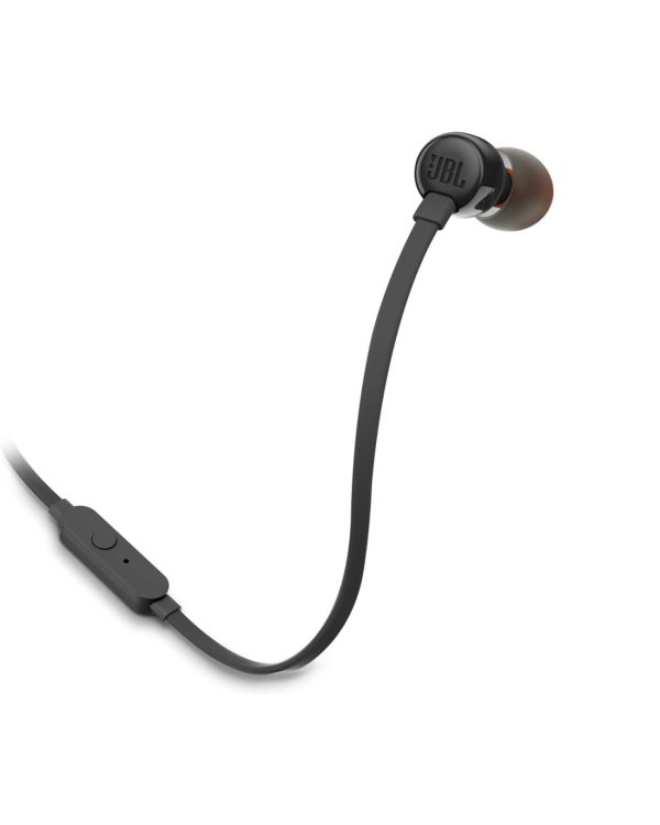 Наушники-вкладыши JBL Tune 160, 3,5 мм мини-джек с пультом ДУ - черный
