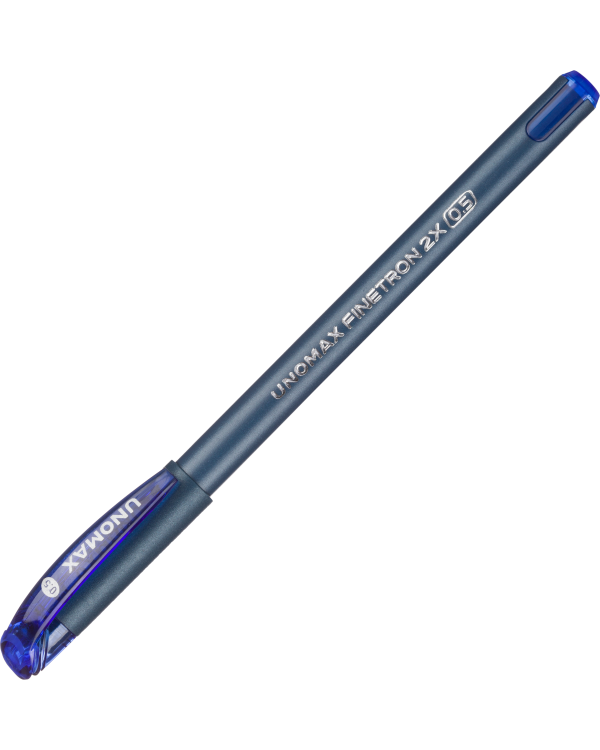 Шариковая ручка UNOMAX Finetron 2X | синяя | 0,5 мм