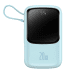 Baseus Qpow power bank 10000mAh built-in Lightning 20W Quick Charge cable SCP AFC FCP blue (PPQD020003)