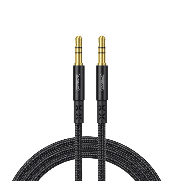 Обложка книги «Joyroom stereo audio AUX cable 3,5 mm mini jack 1,5 m black (SY-15A1)»