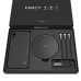 Nillkin Fancy Gift Set - Phone Case + Qi Wireless Charger + 3-in-1 Cable (USB - micro USB/Lightning/USB-C) for iPhone X black