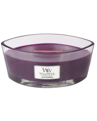 Ароматическая свеча WoodWick Spiced Blackberry с деревянным фитилем 453,6 г