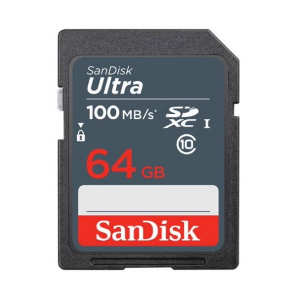 SanDisk memory card 64GB SDXC Ultra 100 MB|s