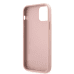 GUHCP12LRSAVSRG Guess PU Saffiano Vintage Script Case for iPhone 12 Pro Max Rose Gold
