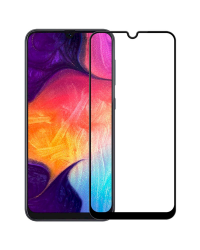 Fusion Full Glue 5D Tempered Glass Защитное стекло для экрана Samsung A107 Galaxy A10s Черное