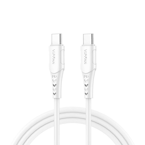 USB-C to USB-C cable Vipfan P05, 60W, PD, 2m (white)
