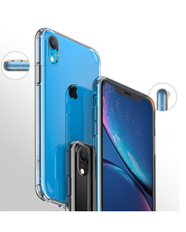 Fusion Ultra Back Case 0.3 mm Прочный Силиконовый чехол для Samsung A202 Galaxy A20e Прозрачный