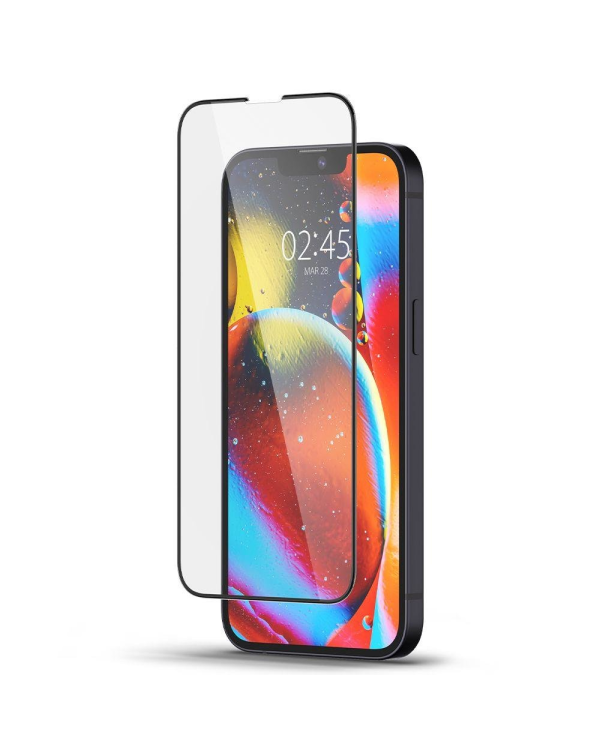 Дополнительное изображение книги «TEMPERED GLASS Spigen GLASS FC IPHONE 13 | 13 PRO | 14 BLACK»