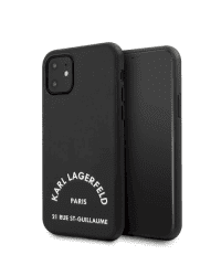 Karl Lagerfeld KLHCN61NYBK Rue St Guillaume Cover Чехол для Apple iPhone 11 Черный