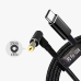 Кабель для зарядки ноутбука Fusion USB-C для Asus 5.5 x 2.5 мм | 18,5 В-20 В | 100 Вт | 1,8m