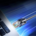 Ugreen Cat6A UTP Ethernet кабель 8 м - черный