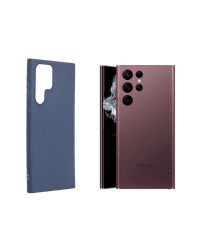 Fusion soft matte case силиконовый чехол для Samsung S908 Galaxy S22 Ultra синий