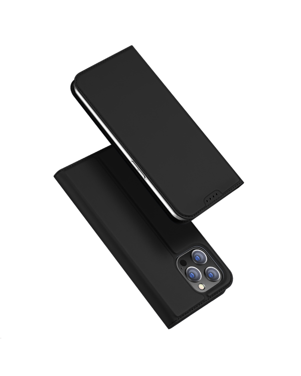 Dux Ducis Skin Pro Wallet Case for iPhone 15 Pro Max - Black