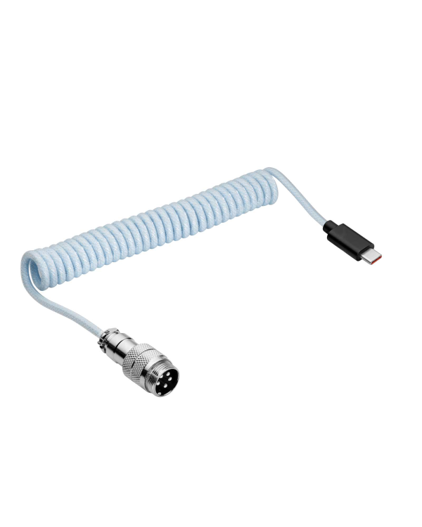 Кабель USB Akyga AK-USB-48 USB A (м) | USB type C (м) Coiled Aviator ver. 2.0 3m