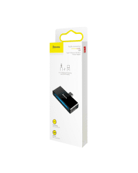 Baseus CATL57-01 Универсальный переходник адаптер для аудио USB-C -> 3.5mm Черный