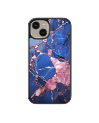 Zappy case силиконовый чехол для Apple iPhone 15 Pro (marble blue rose)