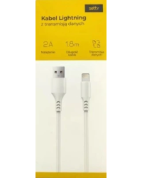Кабель USB - Apple Lightning Setty 1,8 м