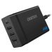 Обложка книги «Choetech travel wall Charger 3x USB / 1X USB Type C 60W Power Delivery black (PD72-1C3U)»