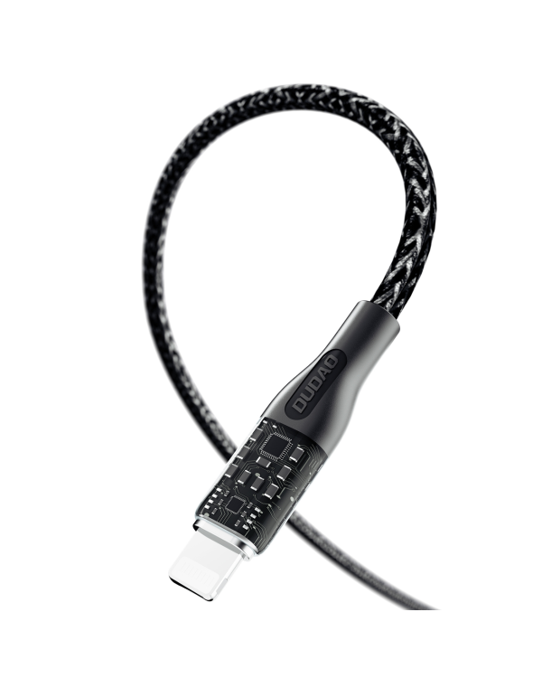 Fast charging cable 120W 1m 3in1 USB - USB-C | microUSB | Lightning Dudao L22X - silver