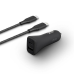UNIQ Govern. alone. Votra Duo P30 USB-C PD 30W MFI + USB-C to lightning black / charcoal black cable