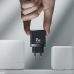 Дополнительное изображение книги «USAMS 1xUSB-C+1xUSB 45W (только зарядное устройство) GaN PD3.0 +QC3.0 Fast Charger| Black (US-CC178)»