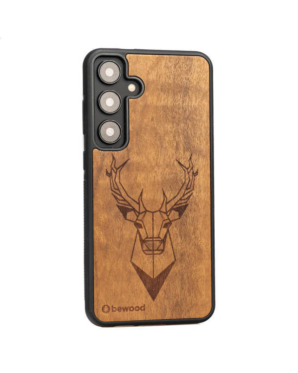 Bewood case for Samsung Galaxy S24 Plus Deer Imbuia