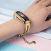 Fusion Metal Bracelet ремешок для часов Xiaomi Mi Band 3 / 4 / 5 / 6 золотой