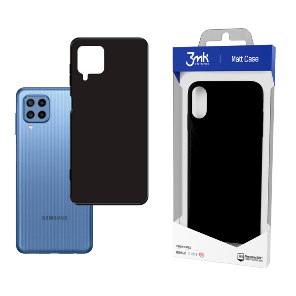 Обложка книги «Samsung Galaxy M22 - 3mk Matt Case black»