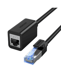 Ugreen extension cable Ethernet RJ45 Cat8 40000 Mbps/ 40 Gbps internet cable 1m black (NW192)