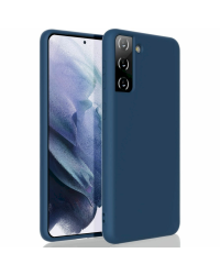 Fusion elegance fibre прочный силиконовый чехол для Samsung G991 Galaxy S21 5G синий