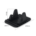 Silicone Car Phone Holder Dashboard Desktop Stand black