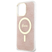 Guess GUHMP13XH4STP iPhone 13 Pro Max 6.7" różowy|pink hardcase 4G MagSafe
