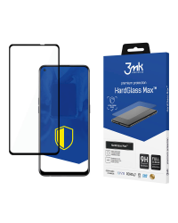 Oppo Reno 5 Lite Black - 3mk HardGlass Max™ screen protector