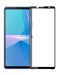 Fusion full glue 5D  защитное стекло для экрана Sony Xperia 5 III черное