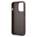 Guess GUHCP13L4GGMBR iPhone 13 Pro hardcase 4G Big Metal Logo коричневый