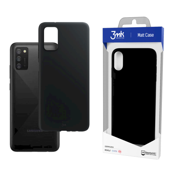 Обложка книги «Samsung Galaxy A03s 4G - 3mk Matt Case black»