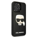 Karl Lagerfeld KLHCP13XKH3DBK iPhone 13 Pro Max 6,7" czarny|black hardcase 3D Rubber Karl`s Head