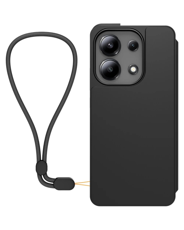 Дополнительное изображение книги «Made for Xiaomi Book Case with Necklace for Xiaomi Redmi Note 13 4G Black»