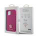 Guess PU 4G Strass Metal Logo Case for iPhone 15 Pink