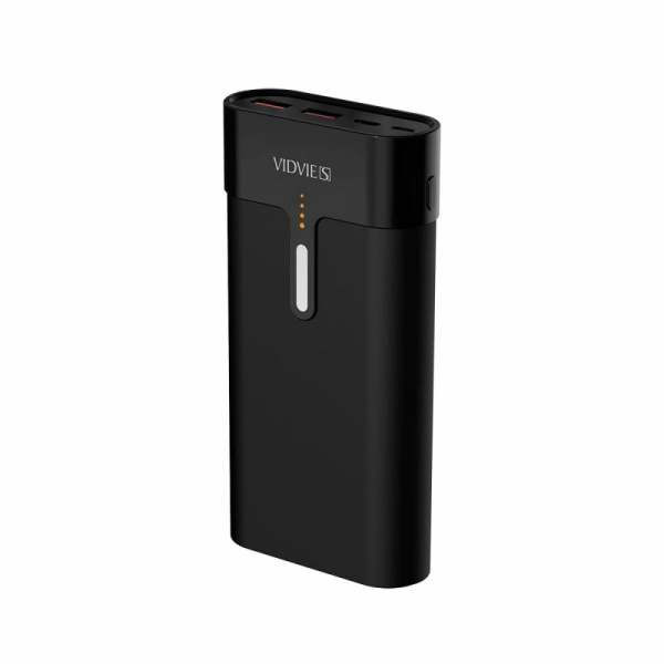 Vidvie PB04 Power Bank Ultra Aluminium 20000 mAh Портативный аккумулятор LED / USB 2.1A черный
