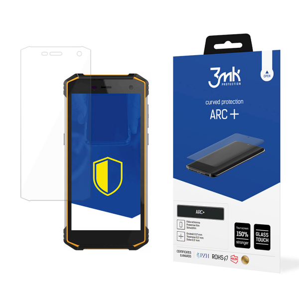 Обложка книги «MyPhone Hammer Energy 2 - 3mk ARC+ screen protector»