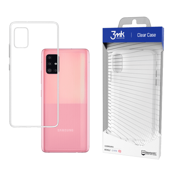 Обложка книги «Samsung Galaxy A51 5G - 3mk Clear Case»