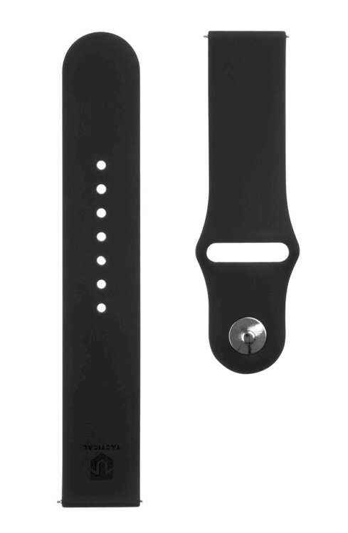 Обложка книги «Tactical 631 Silicone Band for Huawei Watch GT 2e/GT2 46mm Black»