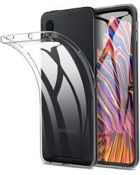 Fusion Ultra Back Case 1 mm Прочный Силиконовый чехол для Samsung G715 Galaxy Xcover Pro Прозрачный