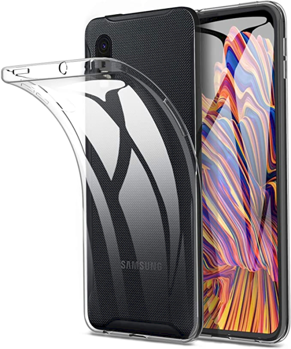 Fusion Ultra Back Case 1 mm Прочный Силиконовый чехол для Samsung G715 Galaxy Xcover Pro Прозрачный