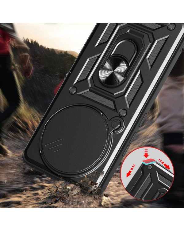 TECH-PROTECT CAMSHIELD PRO XIAOMI REDMI NOTE 14 PRO 5G | POCO X7 5G MATTE BLACK