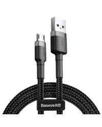 Baseus Cafule Cable USB For Micro 2A 3m Gray+Black